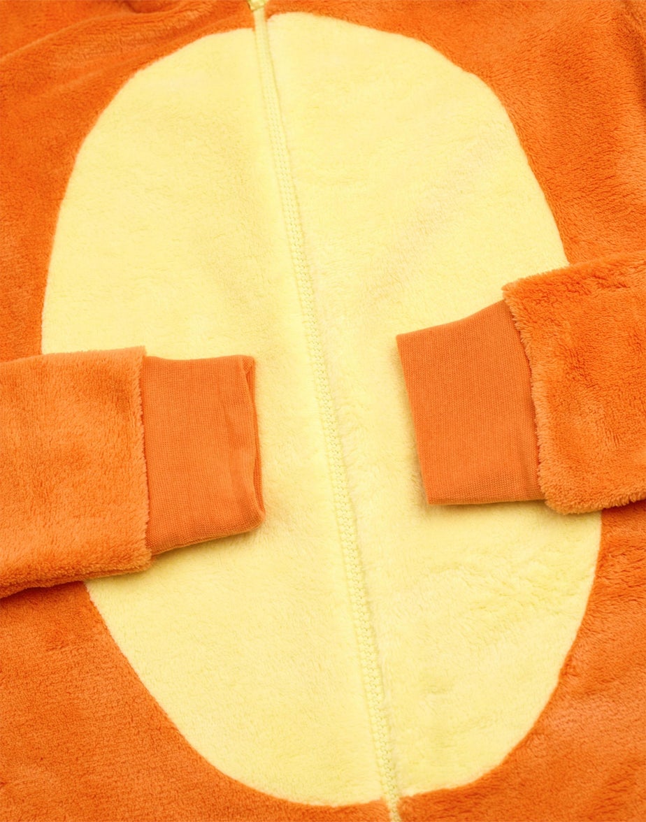 Vanilla Underground Pokemon Unisex Kids Orange Charmander Onesie (4-14 Years)