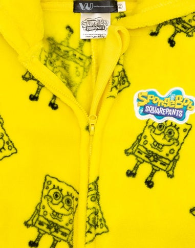 Vanilla Underground SpongeBob SquarePants Unisex Kids Yellow Novelty Onesie (3-14 Years)