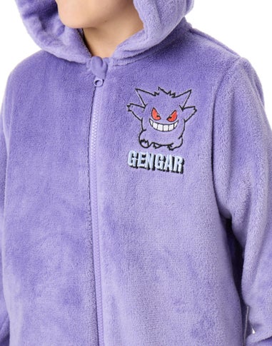 Vanilla Underground Pokemon Boys Purple Gengar Onesie (4-14 Years)