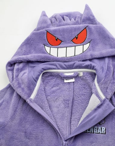 Vanilla Underground Pokemon Boys Purple Gengar Onesie (4-14 Years)