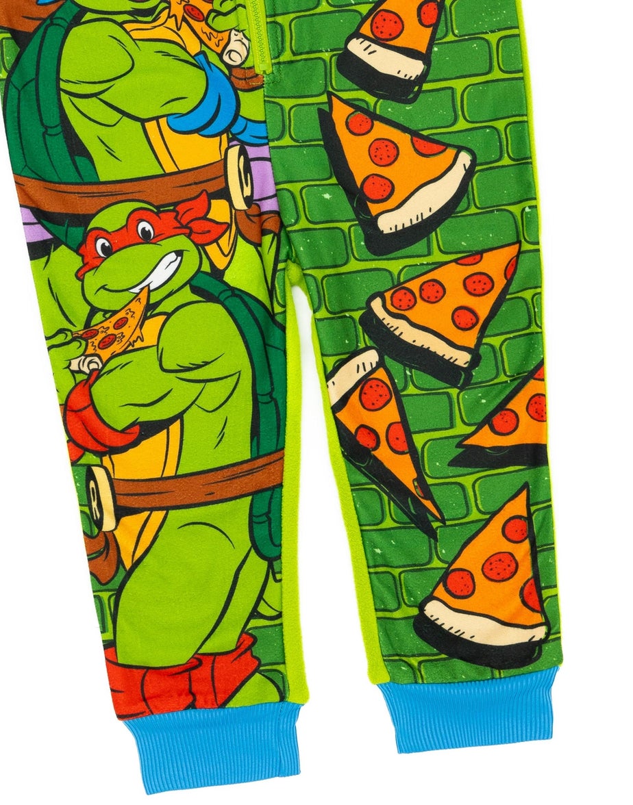 Vanilla Underground Teenage Mutant Ninja Turtles Unisex Kids Green Onesie (3-10 Years)