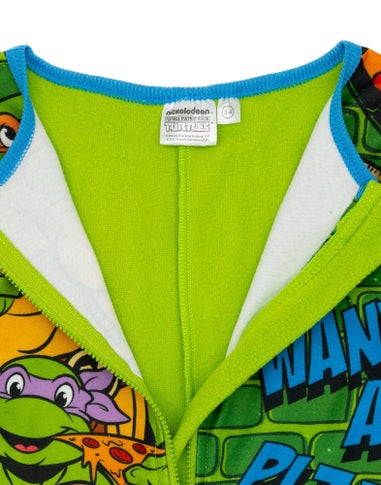 Vanilla Underground Teenage Mutant Ninja Turtles Unisex Kids Green Onesie (3-10 Years)