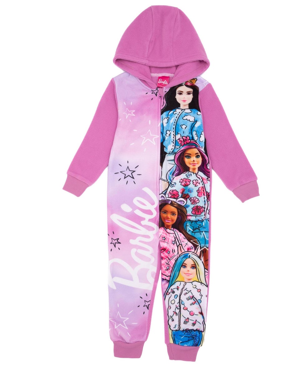 Vanilla Underground Barbie Girls Multicoloured Ombre Onesie (3-12 Years)