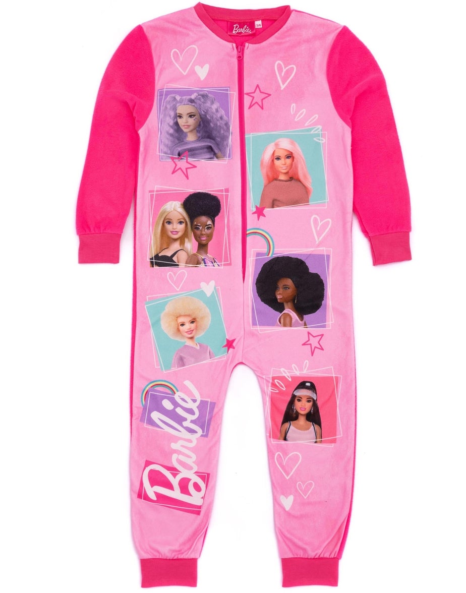 Vanilla Underground Barbie Girls Pink Rainbow Onesie (3-10 Years)