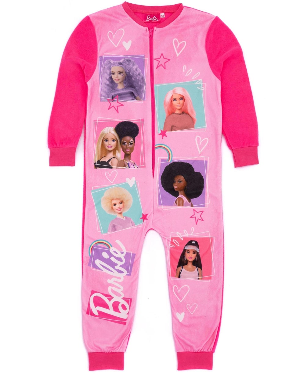 Vanilla Underground Barbie Girls Pink Rainbow Onesie (3-10 Years)
