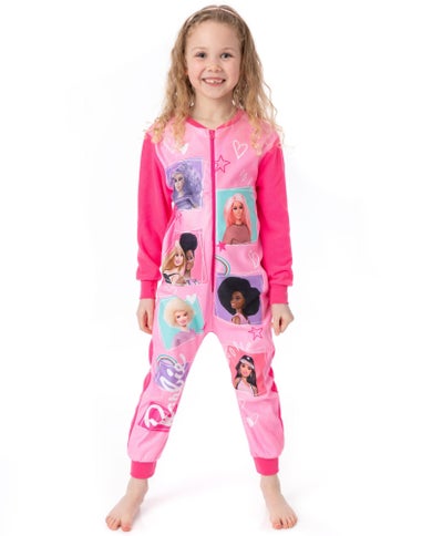 Vanilla Underground Barbie Girls Pink Rainbow Onesie (3-10 Years)