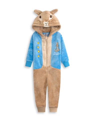 Vanilla Underground Peter Rabbit Unisex Kids Blue Onesie (12 mnths - 5 years)
