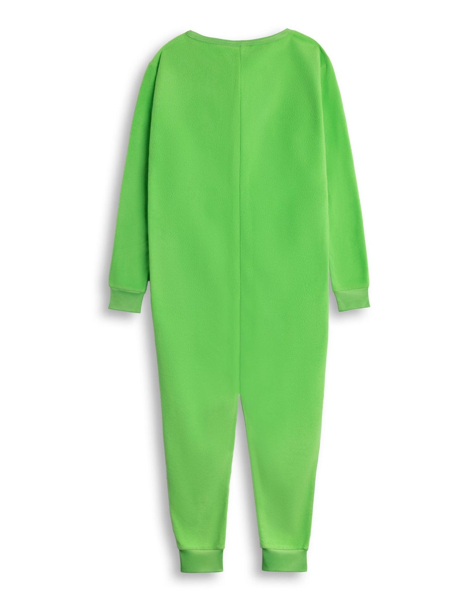 Vanilla Underground Minecraft Boys Green Creeper Onesie (5-14 Years)