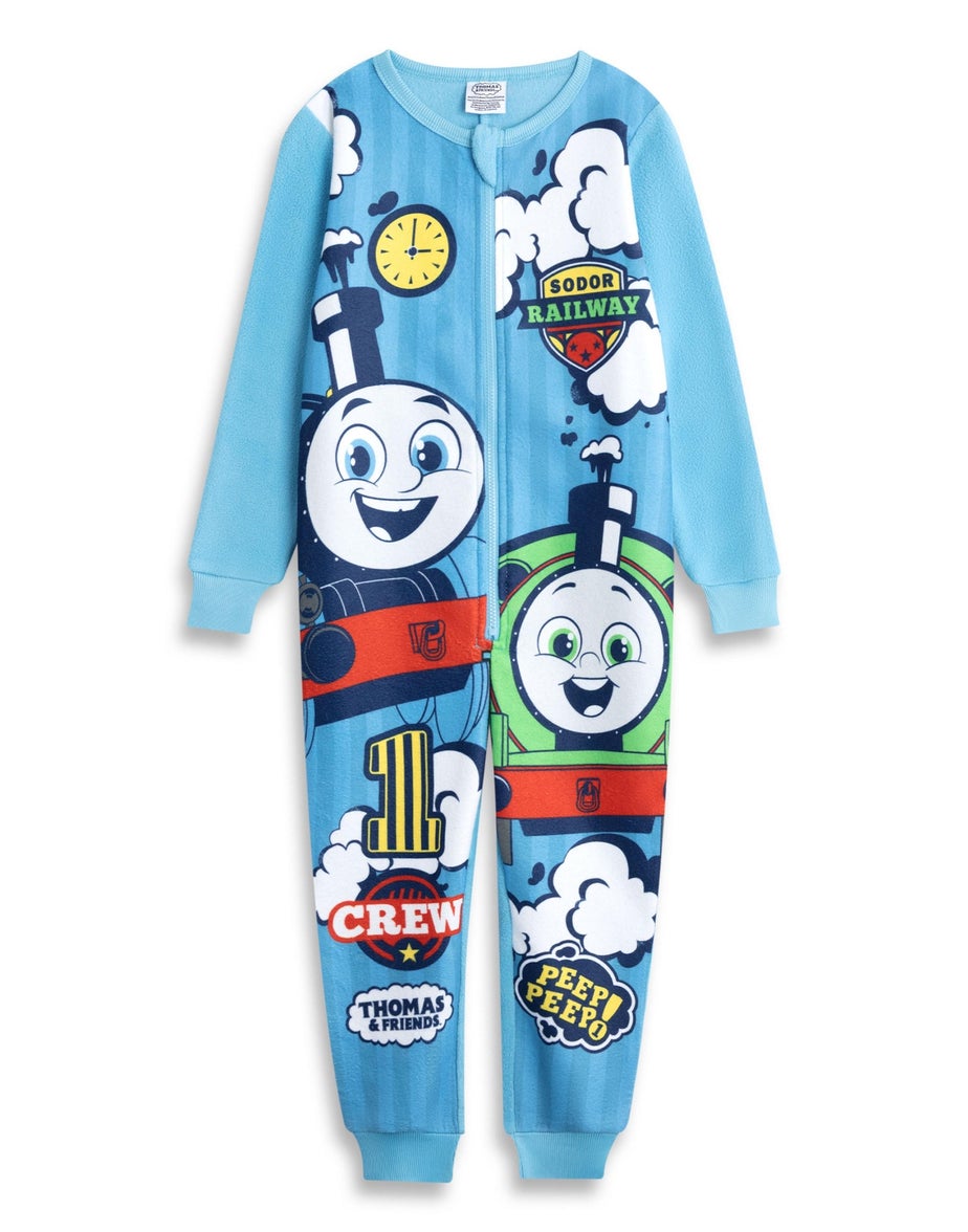 Vanilla Underground Thomas & Friends Boys Blue Crew Onesie (18 mnths - 6 years)