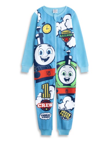 Vanilla Underground Thomas & Friends Boys Blue Crew Onesie (18 mnths - 6 years)