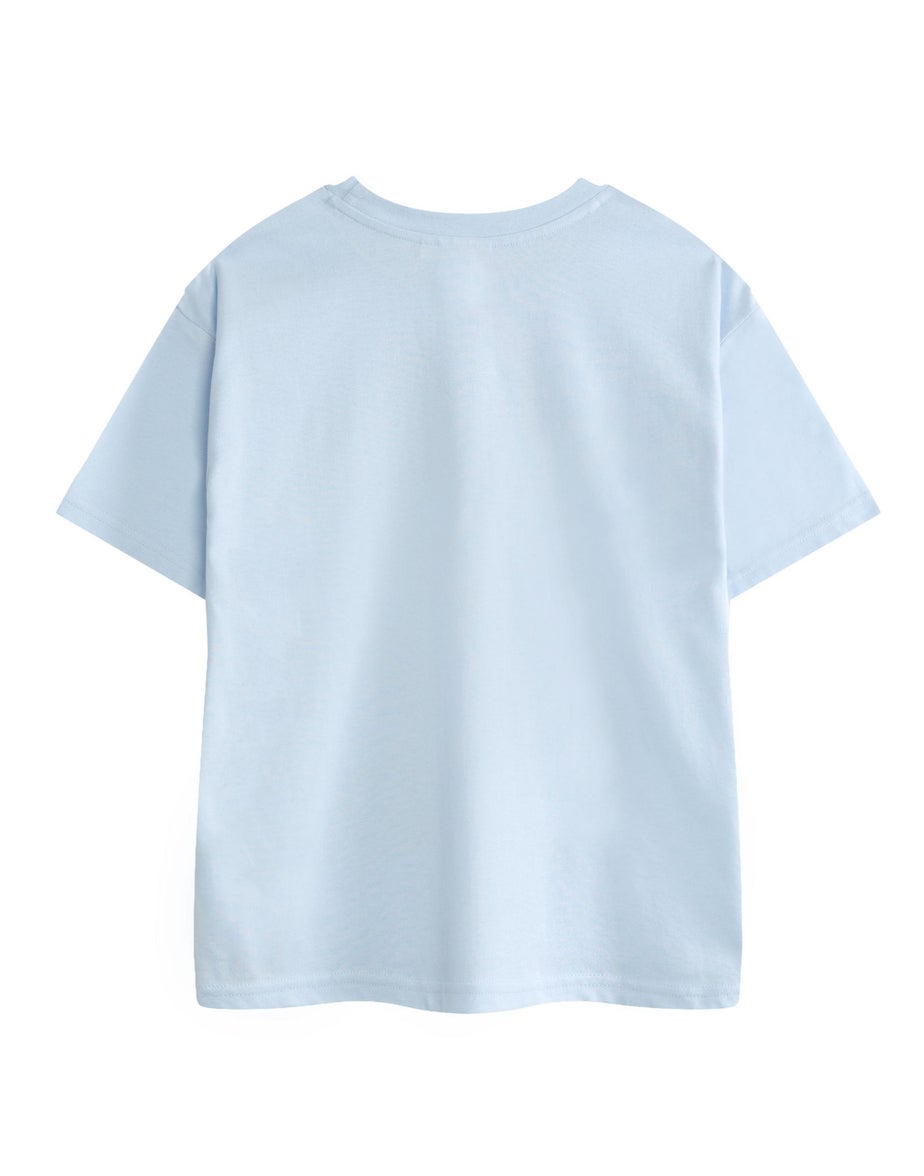 Vanilla Underground Disney Girls Blue Alice In Wonderland T-Shirt (2-10 Years)