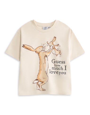 Vanilla Underground Guess How Much I Love You Unisex Kids Off-White T-Shirt (12 mnths - 5 years)