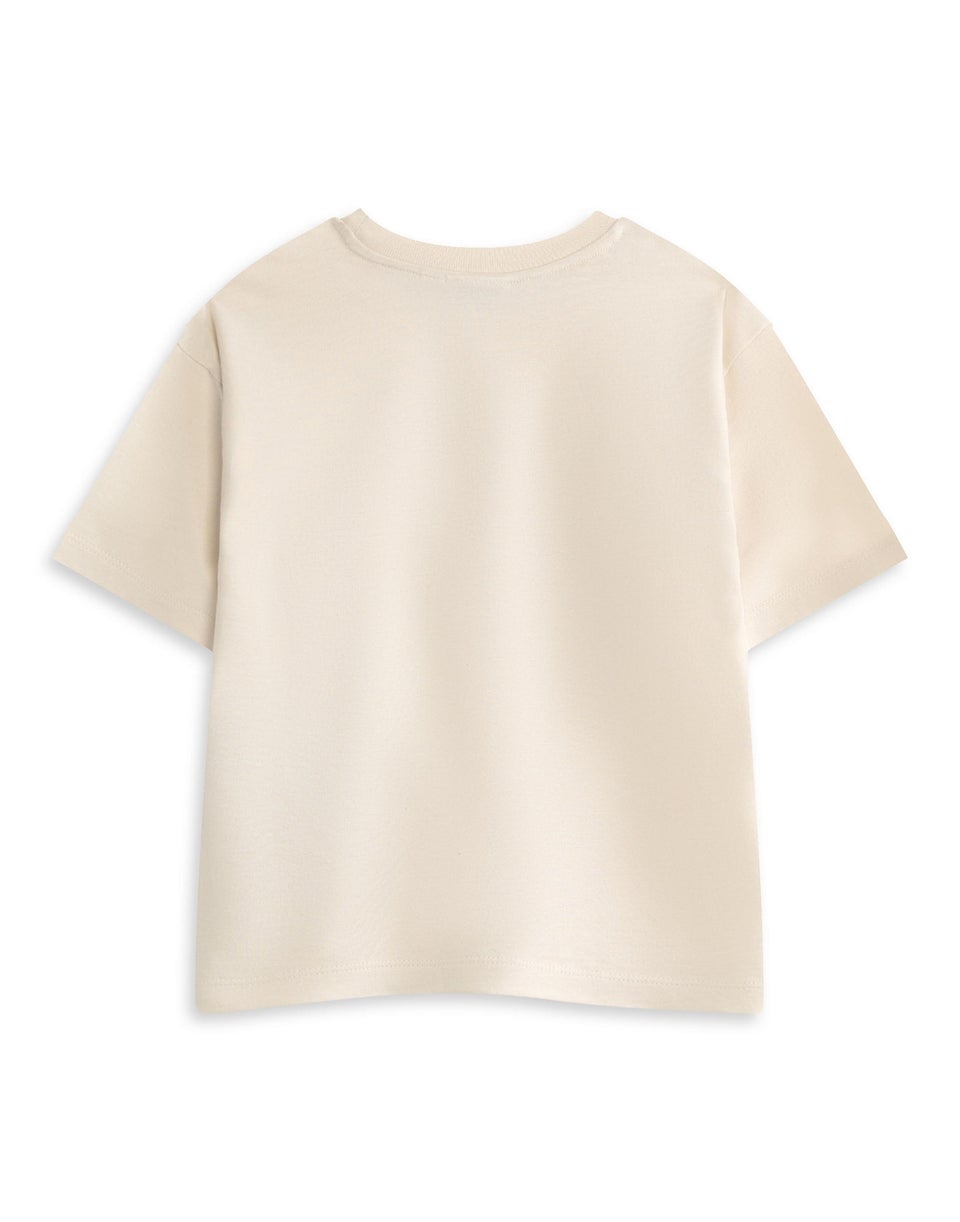 Vanilla Underground Guess How Much I Love You Unisex Kids Off-White T-Shirt (12 mnths - 5 years)