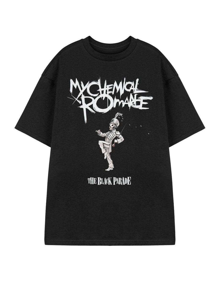 Vanilla Underground My Chemical Romance Black Parade Black Adult T-Shirt