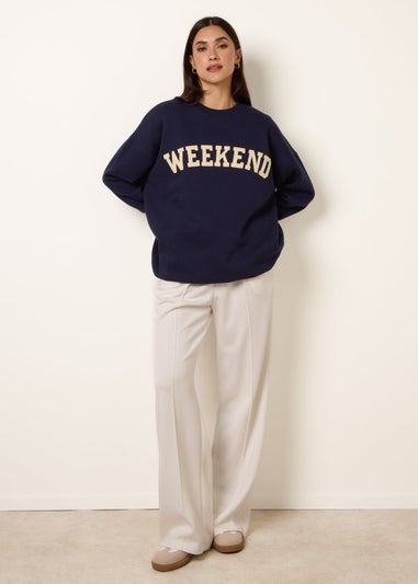Blue Vanilla Navy Weekend Sweatshirt