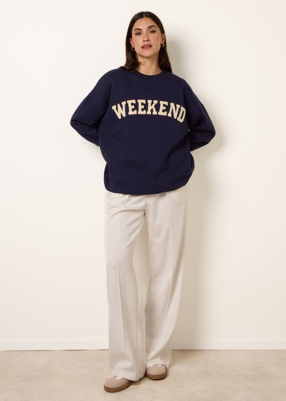 Blue Vanilla Navy Weekend Sweatshirt