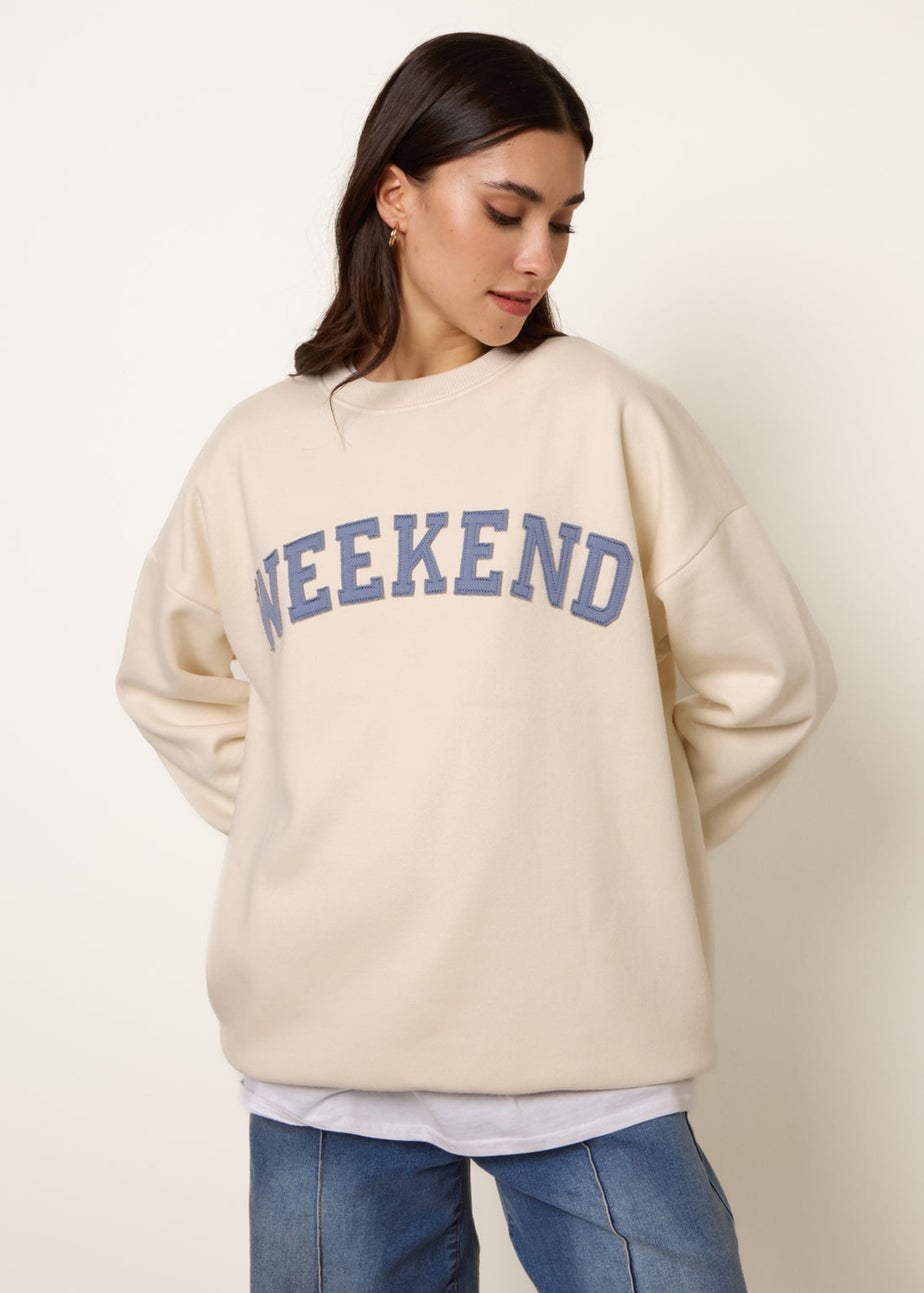 Blue Vanilla Ivory Weekend Sweatshirt