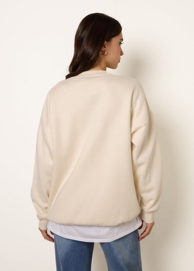 Blue Vanilla Ivory Weekend Sweatshirt