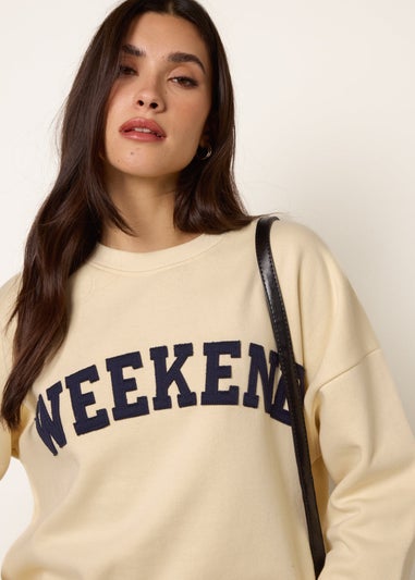 Blue Vanilla Yellow Weekend Sweatshirt