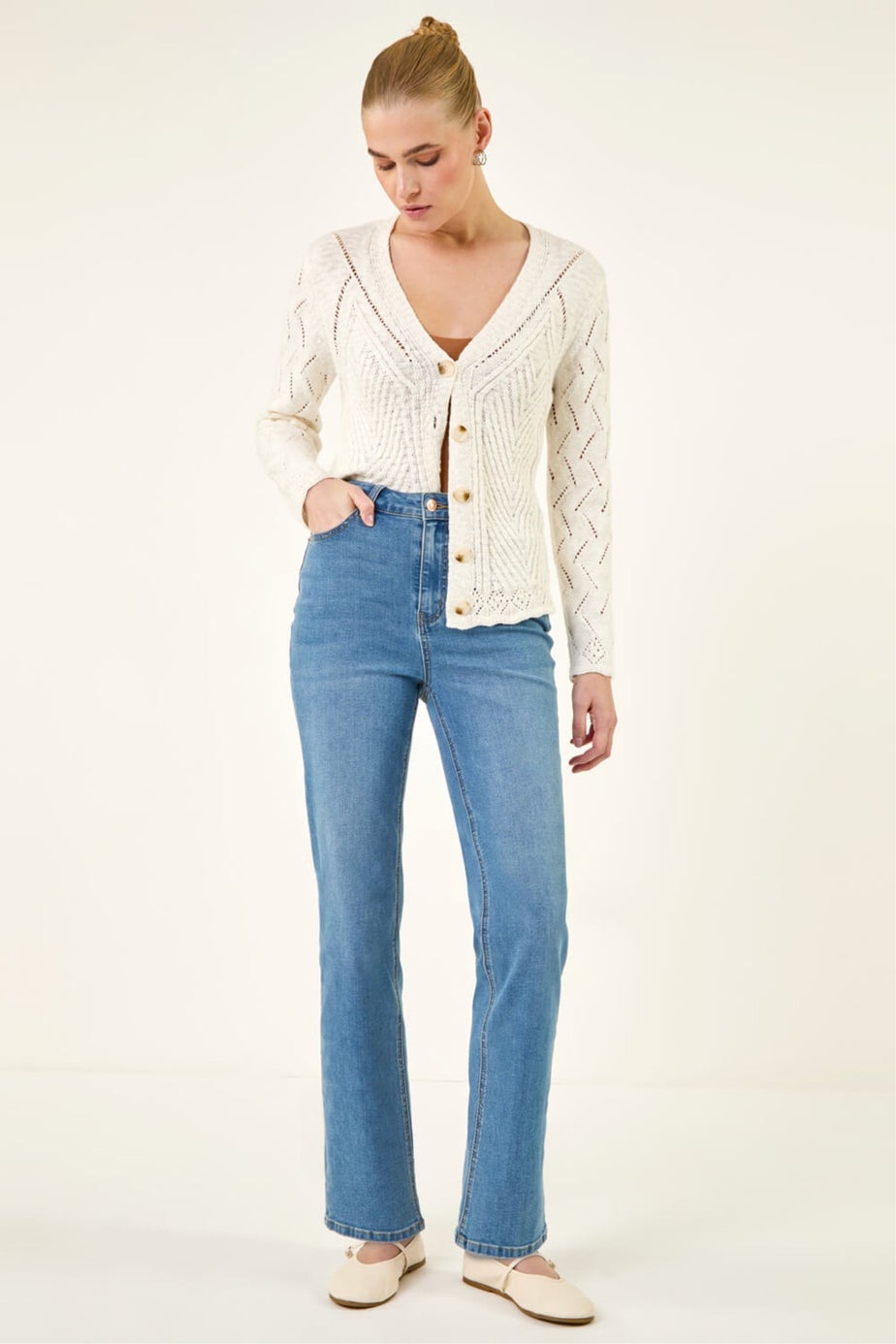 Roman Denim Straight Leg Stretch Jean