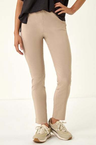 Roman Stone Petite Bengaline Stretch Trouser
