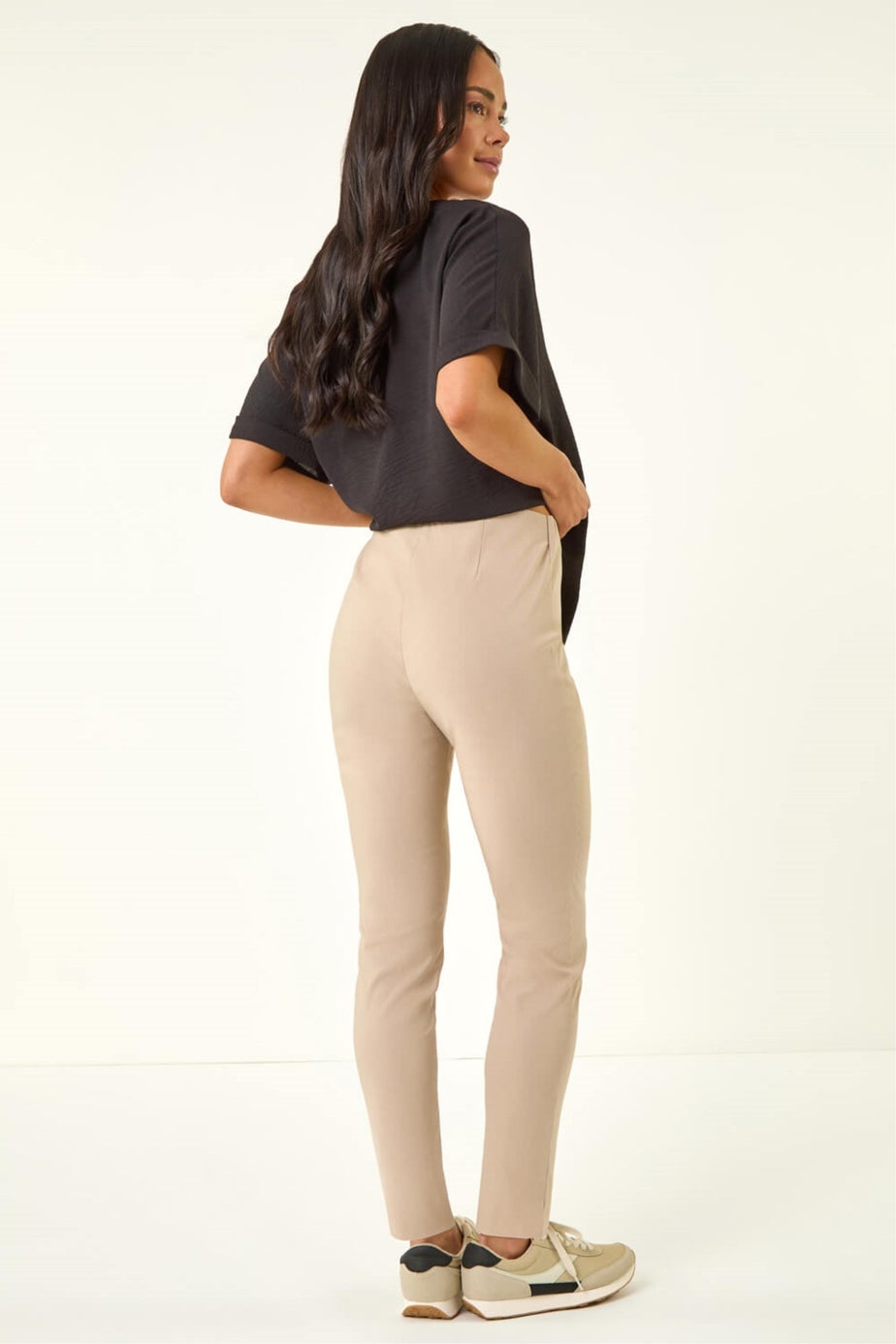Roman Stone Petite Bengaline Stretch Trouser