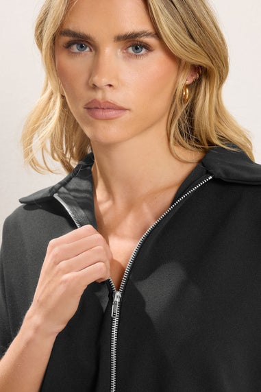 PixieGirl Petite Black Short Sleeve Jacket