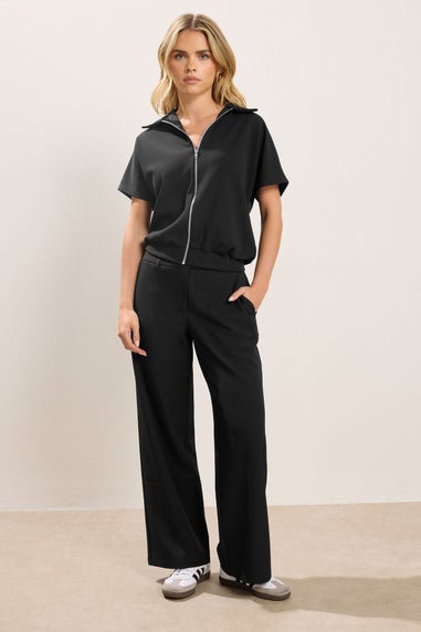 PixieGirl Petite Black Short Sleeve Jacket