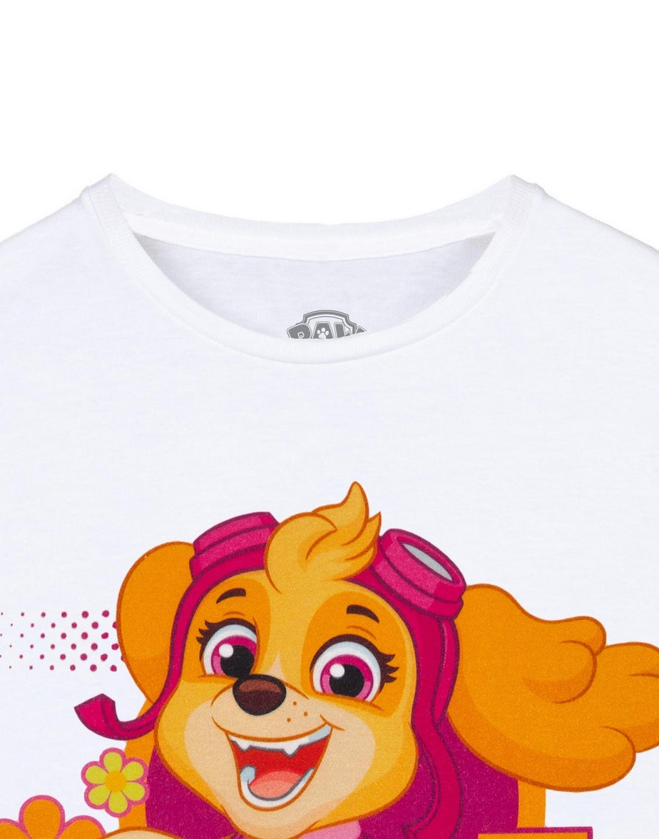 Vanilla Underground Paw Patrol Kids Skye White T-Shirt