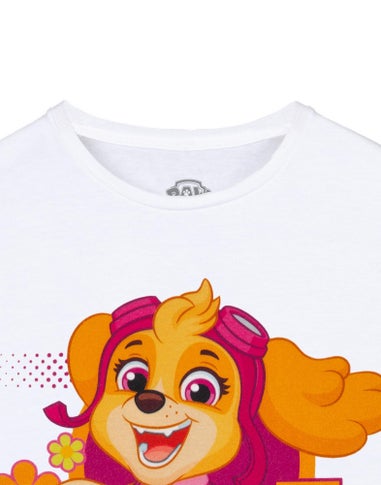 Vanilla Underground Paw Patrol Kids Skye White T-Shirt