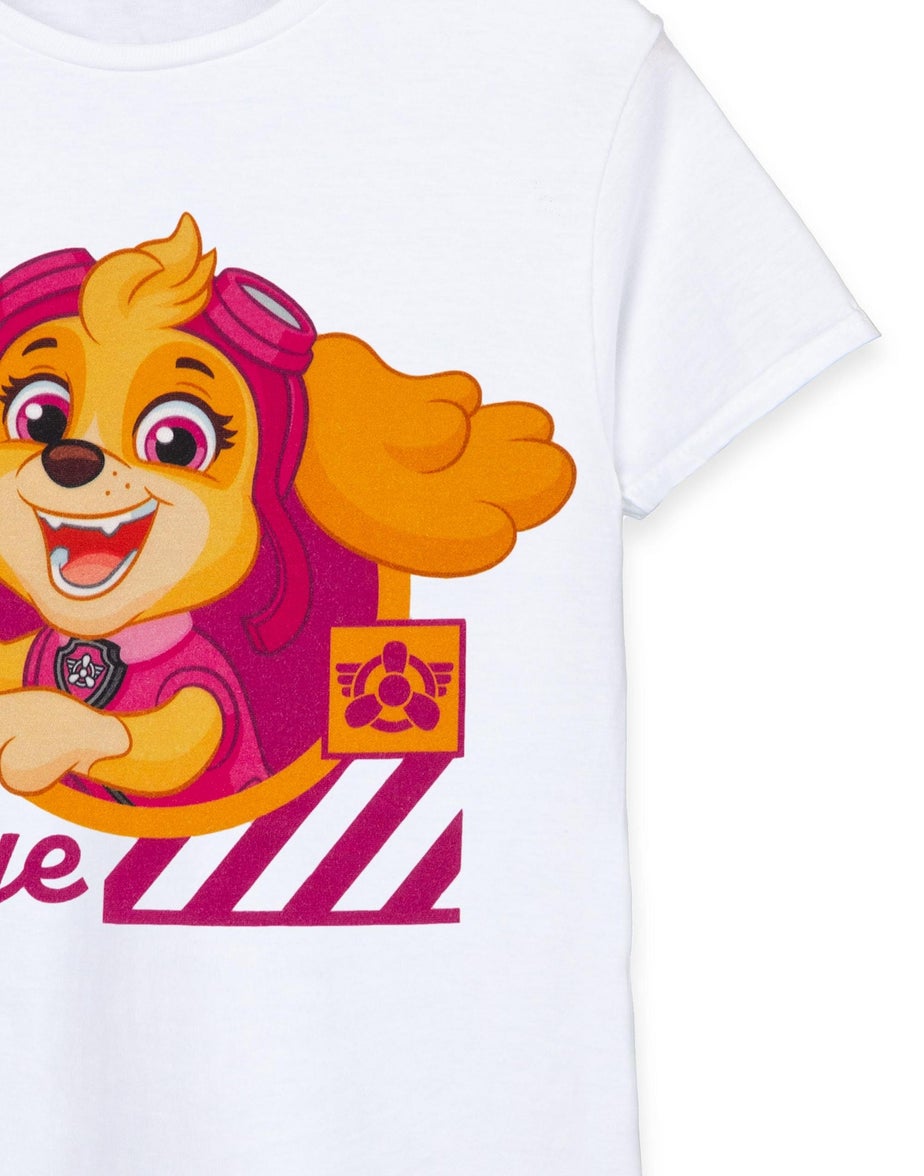Vanilla Underground Paw Patrol Kids Skye White T-Shirt