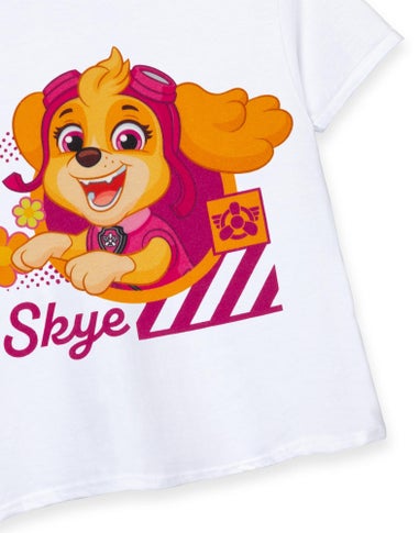 Vanilla Underground Paw Patrol Kids Skye White T-Shirt