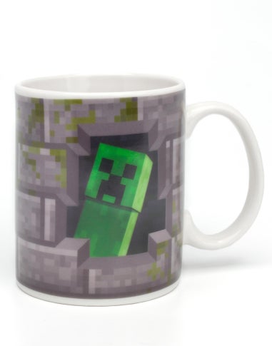 Vanilla Underground Minecraft Creeper Inside 11oz Heat Changing Mug