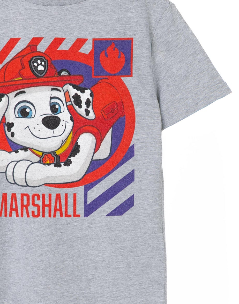 Vanilla Underground Paw Patrol Kids Marshall Grey Marl T-Shirt