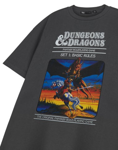 Vanilla Underground Dungeons & Dragons Adults The Original Grey T-Shirt