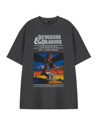 Vanilla Underground Dungeons & Dragons Adults The Original Grey T-Shirt