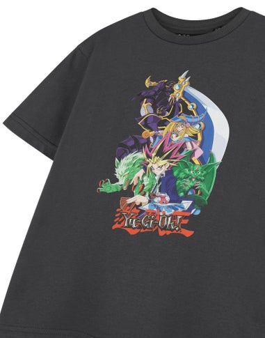Vanilla Underground Yu Gi Oh Kids Multi Character Grey T-Shirt