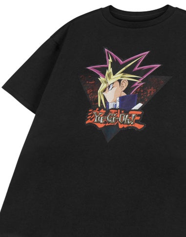 Vanilla Underground Yu Gi Oh Kids Yugi Black T-Shirt