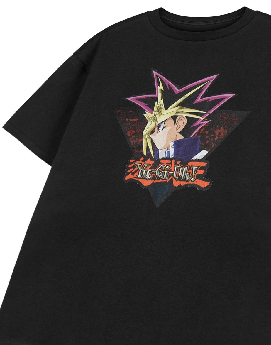 Vanilla Underground Yu Gi Oh Kids Yugi Black T-Shirt