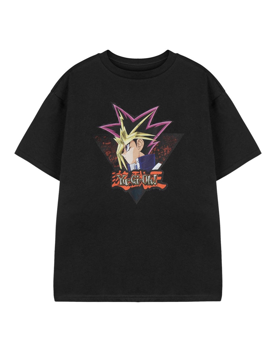 Vanilla Underground Yu Gi Oh Kids Yugi Black T-Shirt