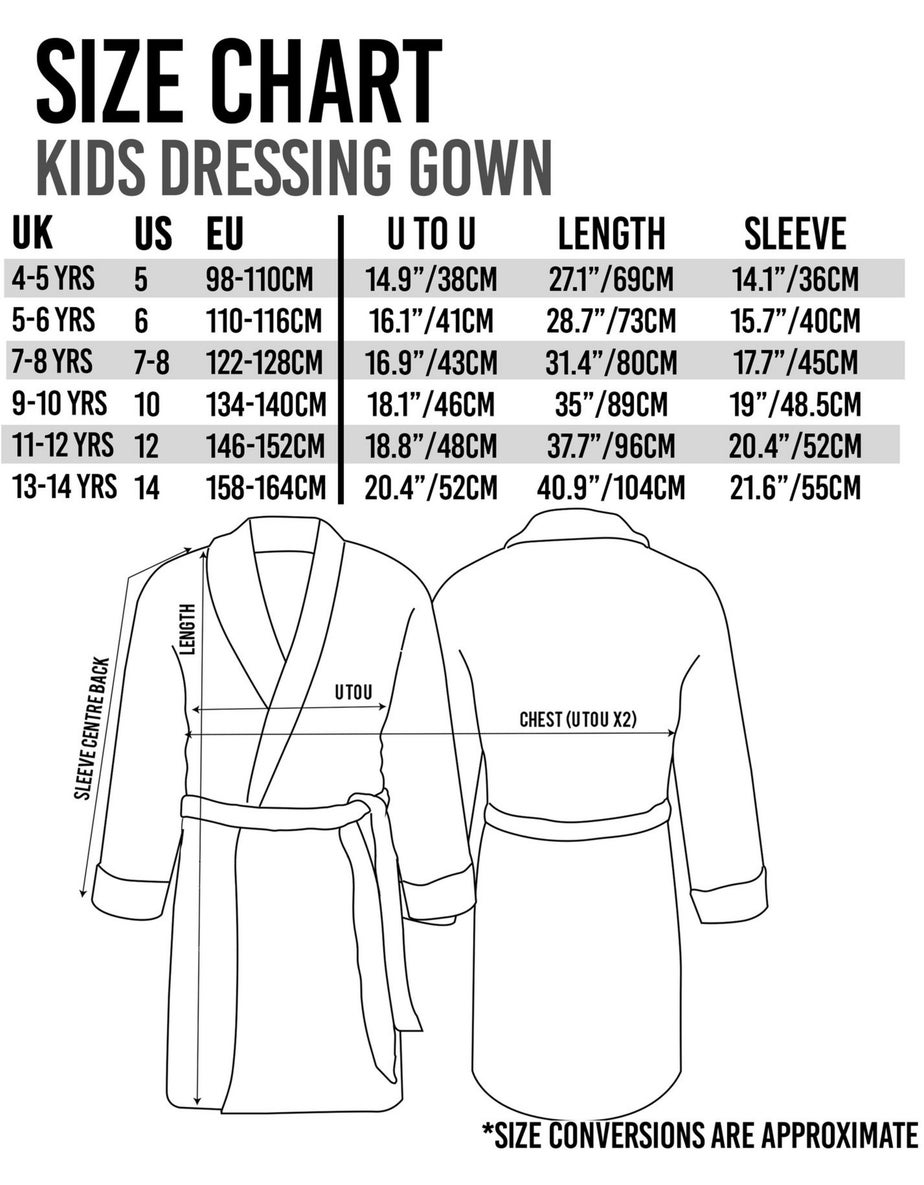 Vanilla Underground PlayStation Boys Grey Logo Grey Camo Print Bathrobe (5 - 14 Years)