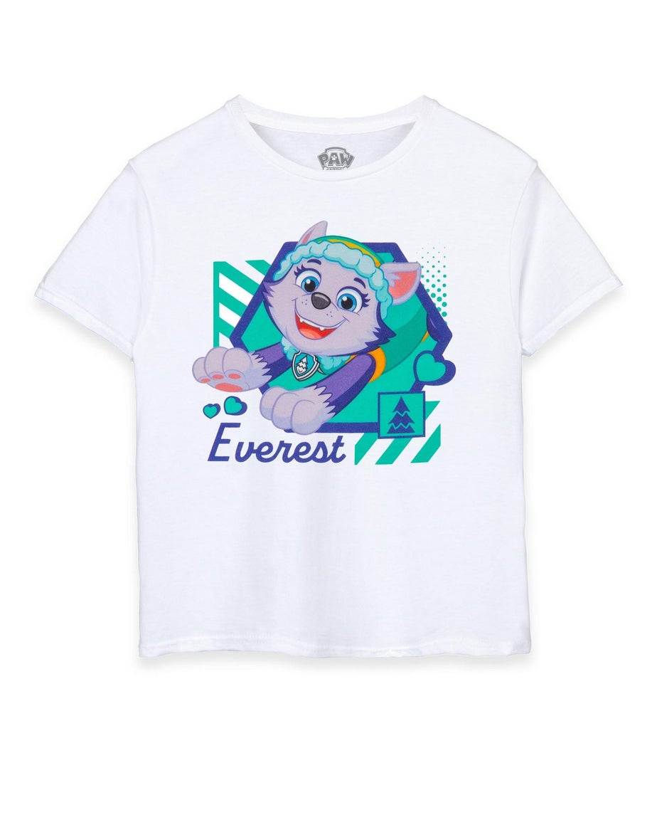 Vanilla Underground Paw Patrol Kids Everest White T-Shirt