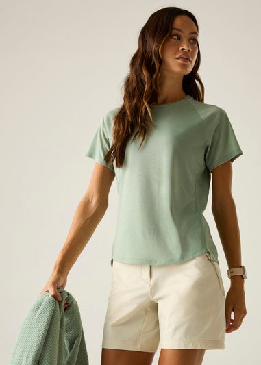 Dare 2b Glacier Green Nimble Lightweight, Anti-Bacterial T-Shirt