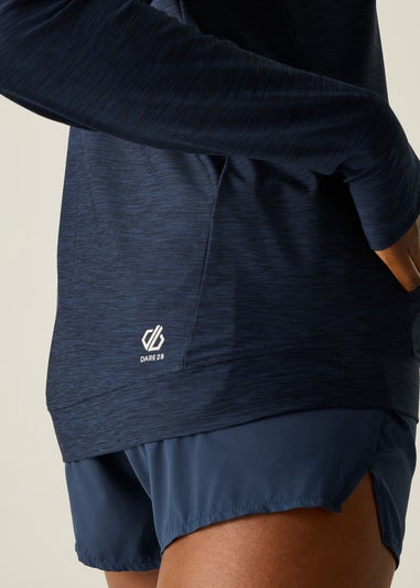 Dare 2b Navy Sprint UV Protective, Reflective Hoodie