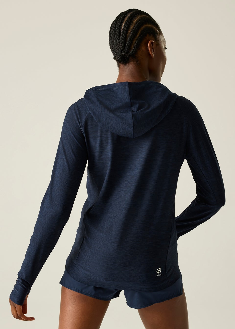 Dare 2b Navy Sprint UV Protective, Reflective Hoodie