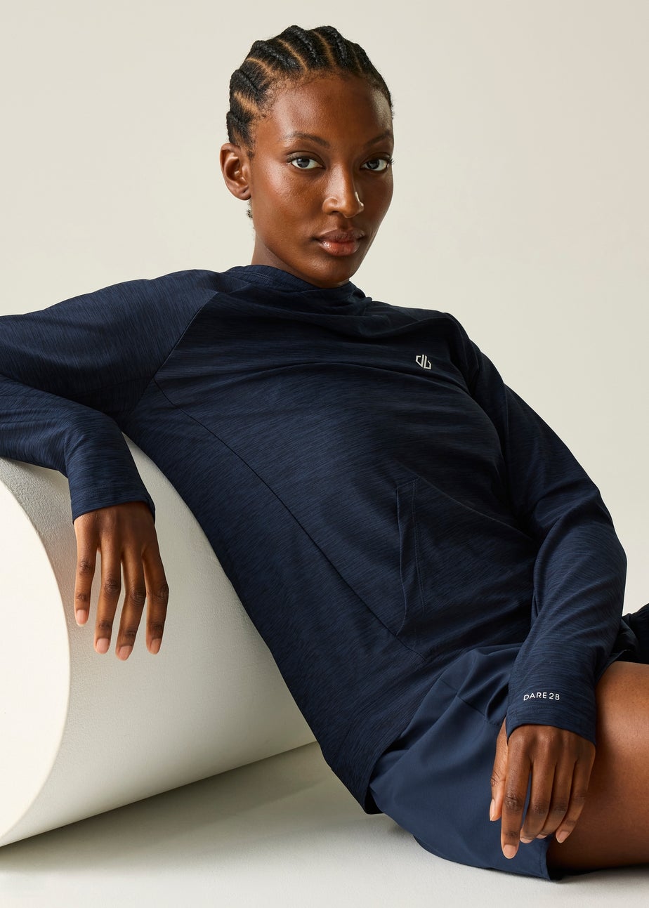 Dare 2b Navy Sprint UV Protective, Reflective Hoodie
