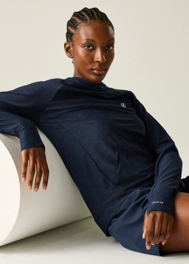 Dare 2b Navy Sprint UV Protective, Reflective Hoodie