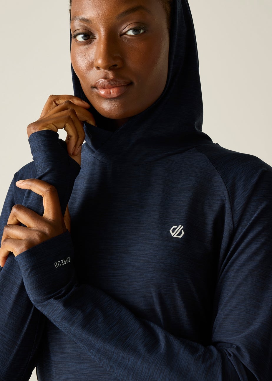 Dare 2b Navy Sprint UV Protective, Reflective Hoodie