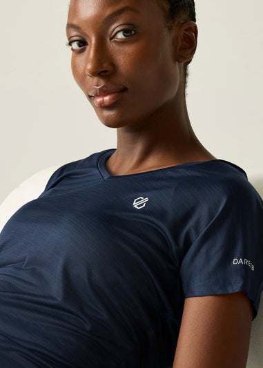 Dare 2b Navy Vigilant Quick Drying, Anti-Bacterial T-Shirt