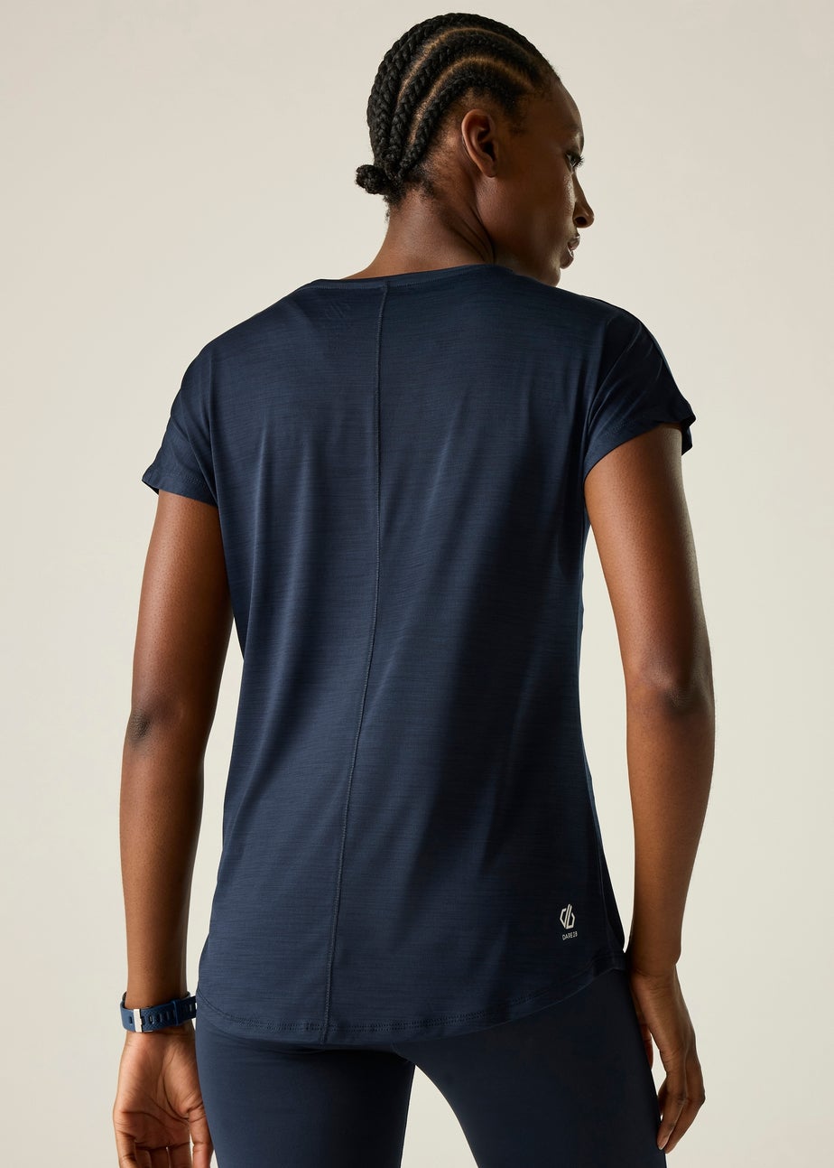 Dare 2b Navy Vigilant Quick Drying, Anti-Bacterial T-Shirt